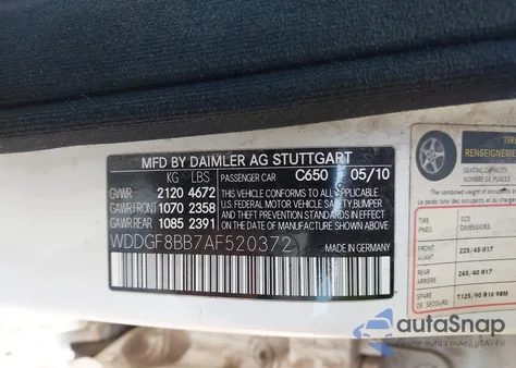 2010 Mercedes-Benz C 300 Sport 4Matic from USA, damaged, VIN WDDGF8BB7AF520372